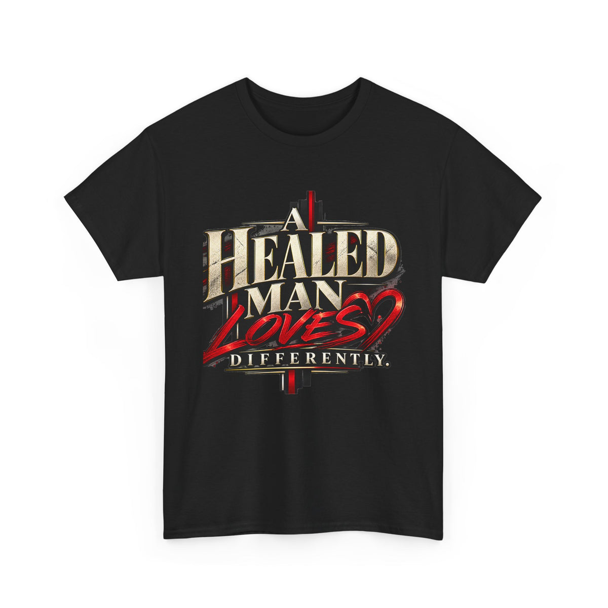 A Healed Man Loves Differently Inspirational T-Shirt