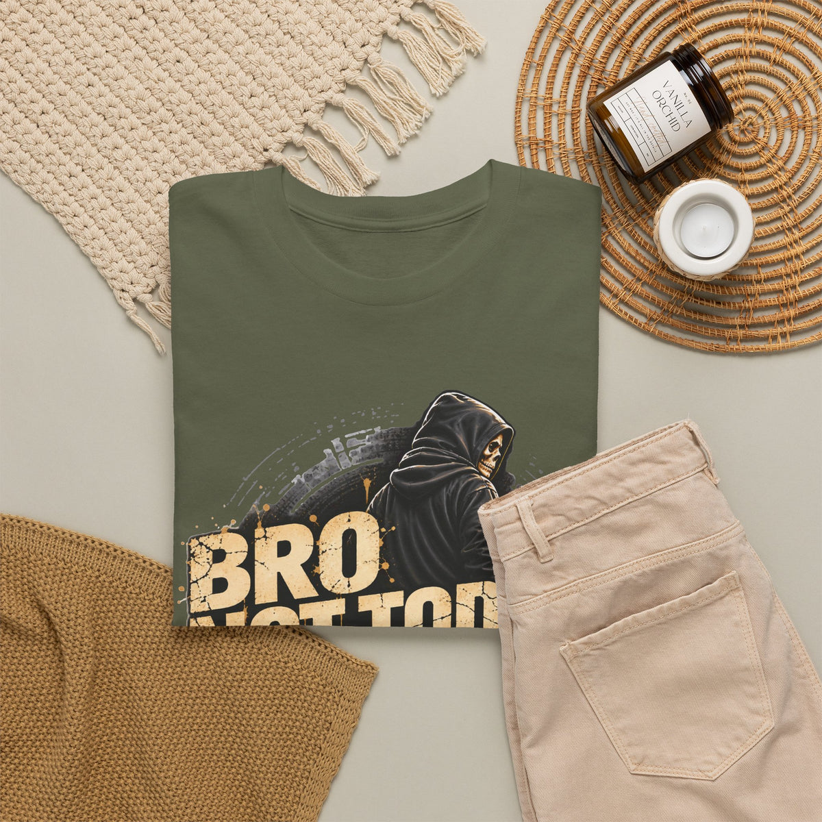 Bro Not Today Warrior Graphic T-Shirt