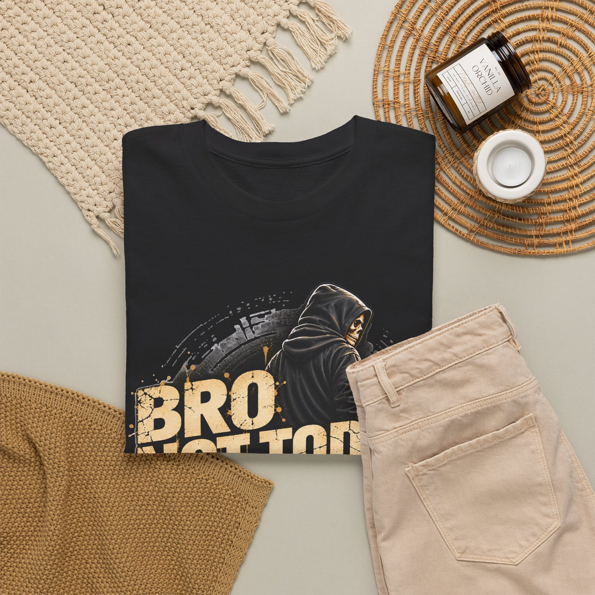 Bro Not Today Warrior Graphic T-Shirt